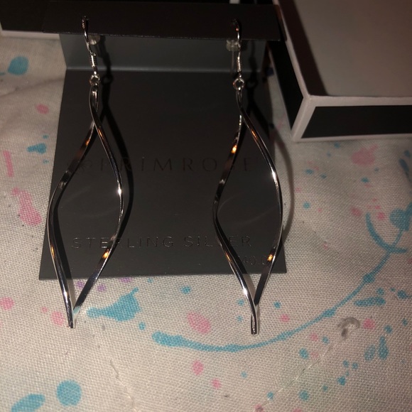 BNIB Abstract SS 925 Earrings - Picture 2 of 4